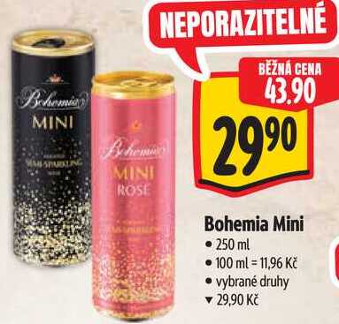 Bohemia Mini, 250 ml