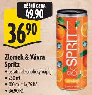 Zlomek & Vávra Spritz, 250 ml