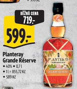 Planteray Grande Réserve, 0,7 l