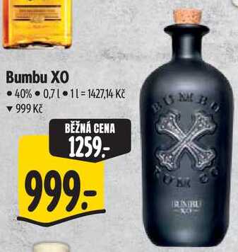 Bumbu XO, 0,7 l