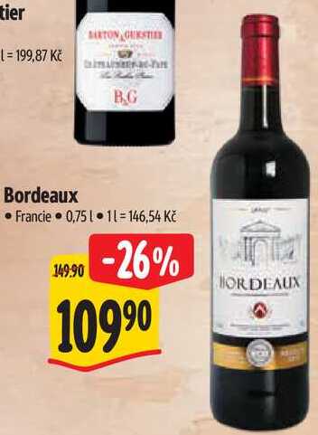 Bordeaux, 0,75 l