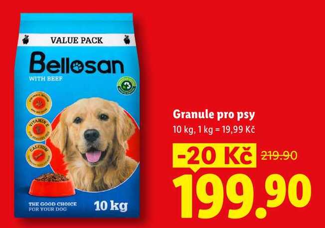 Granule pro psy, 10 kg