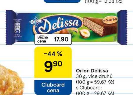 Orion Delissa, 30 g, více druhů