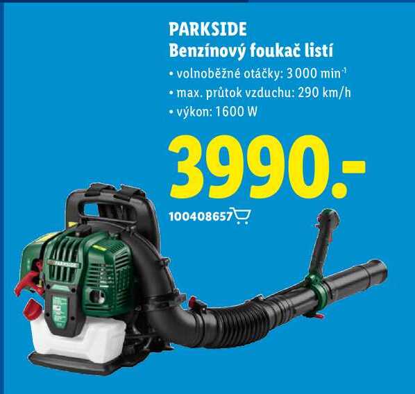 PARKSIDE Benzínový foukač listí 