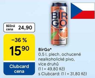 BirGo plech, 0,5 l