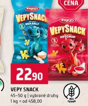 VEPY SNACK 45-50 g vybrané druhy