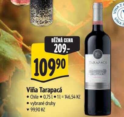 Viña Tarapacá 0,75 l