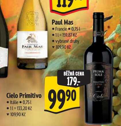Cielo Primitivo 0,75 l