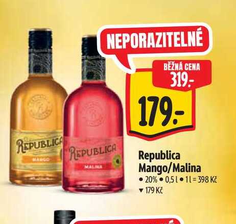 Republica Mango/Malina 20% 0,51