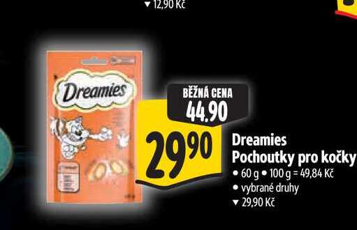 Dreamies Pochoutky pro kočky 60 g
