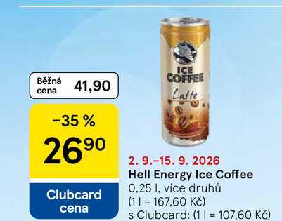 Hell Energy Ice Coffee, 0.25 l, více druhů