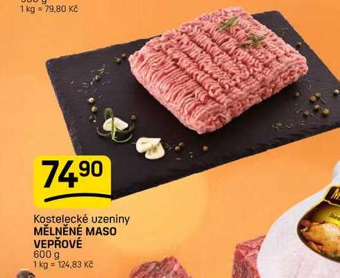 MĚLNĚNÉ MASO VEPŘOVÉ 600 g 