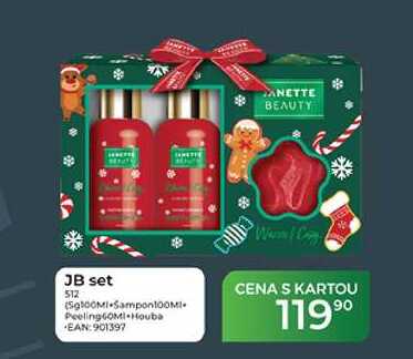 JB set (Sg 100ml+šampon 100ml Peeling 60ml Houba)