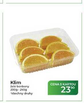 Klim želé bonbony 200g-245g