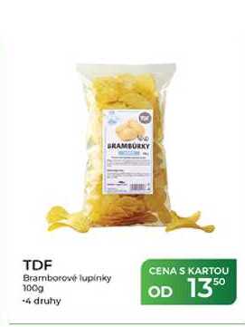 TDF bramborové lupínky 100g