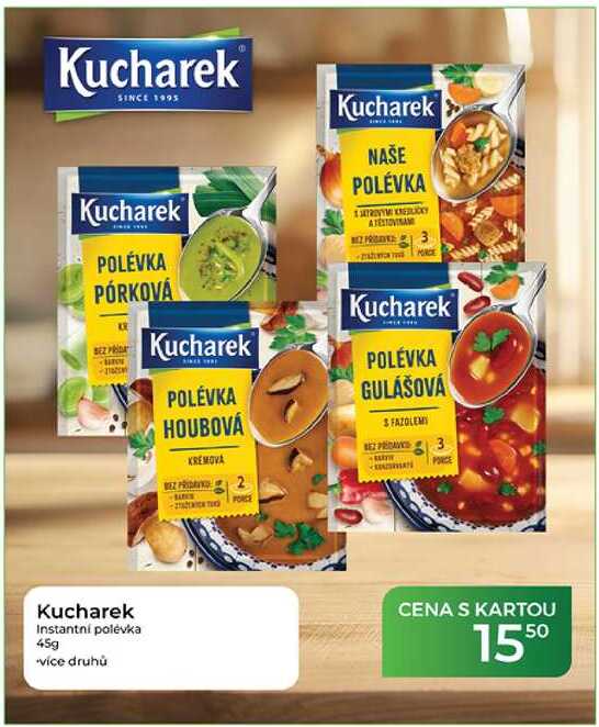 Kucharek Instantní polévka 45g