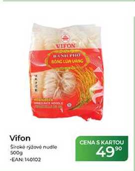 Vifon Široké rýžové nudle 500g