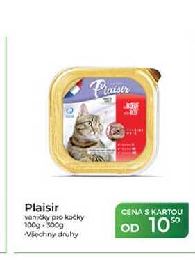 Plaisir vaničky pro kočky 100g 300g