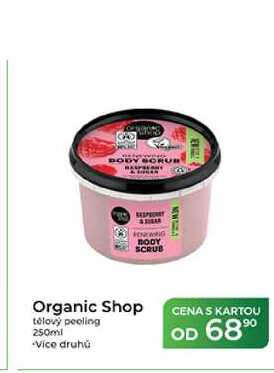 Organic Shop tělový peeling 250ml