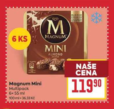 Magnum Mini Multipack 6x55 ml 