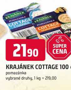 KRAJÁNEK COTTAGE 100g pomazánka vybrané druhy