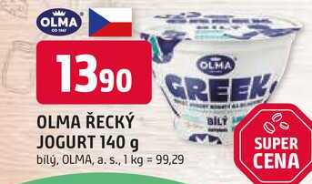 OLMA ŘECKÝ JOGURT 140 g