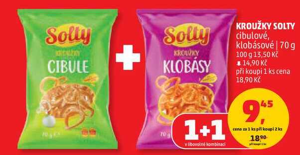 KROUŽKY SOLTY cibulové, 70 g