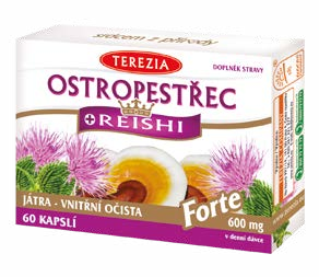 TEREZIA OSTROPESTŘEC + REISHI FORTE