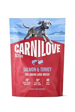 Carnilove Dog Active Dry Salmon&turkey Junior Lb 1,5kg