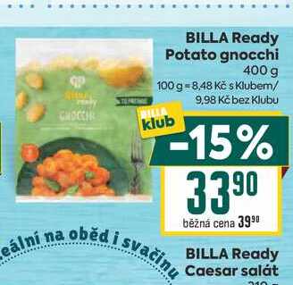 BILLA Ready Potato gnocchi 400 g