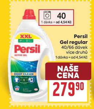 Persil Gel regular 40/66 dávek  