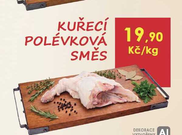 Kuřecí polévková směs 1 kg