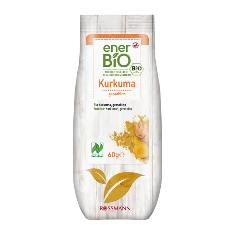 enerBiO BIO kurkuma, 60 g