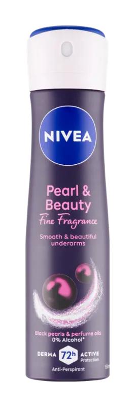 NIVEA Antiperspirant sprej pro ženy Pearl & Beauty Black, 150 ml