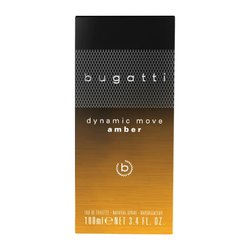 Bugatti Dynamic Move Amber toaletní voda pro muže, 100 ml