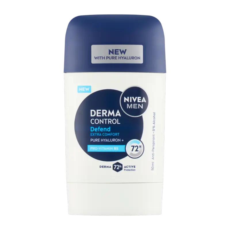 NIVEA Men Antiperspirant tuhý pro muže Derma Control Defend, 50 ml