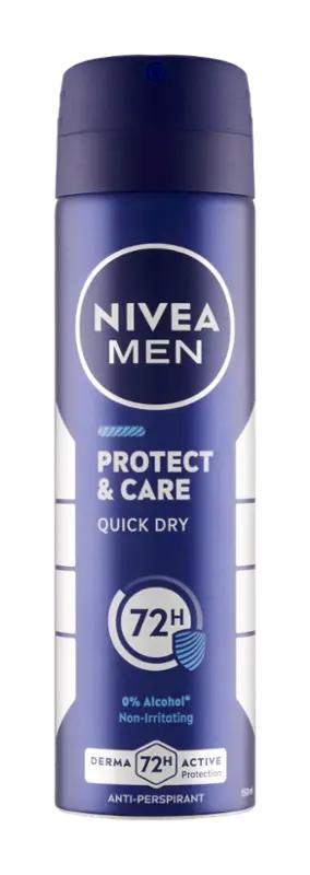 NIVEA Men Antiperspirant sprej pro muže Protect & Care, 150 ml