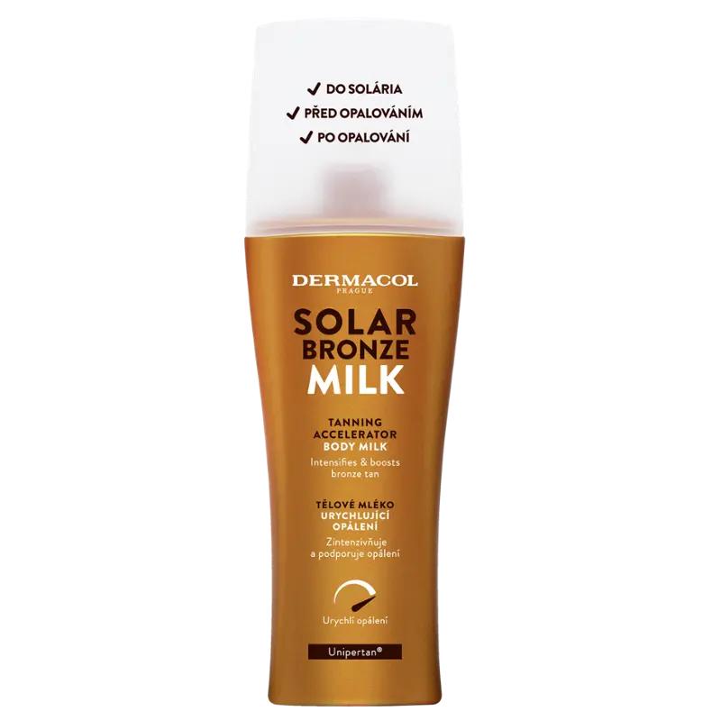 Dermacol Tělové mléko urychlující opálení Solar Intense, 200 ml