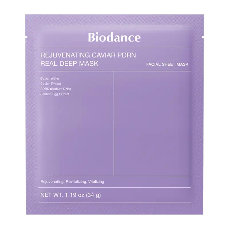 Biodance Pleťová maska Rejuvenating Caviar PDRN Real Deep Mask, 34 g