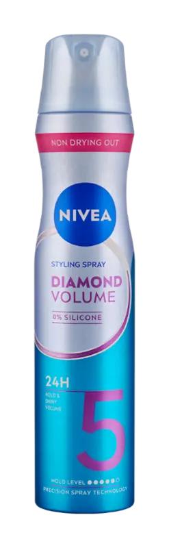NIVEA Lak na vlasy Diamond Volume, 250 ml