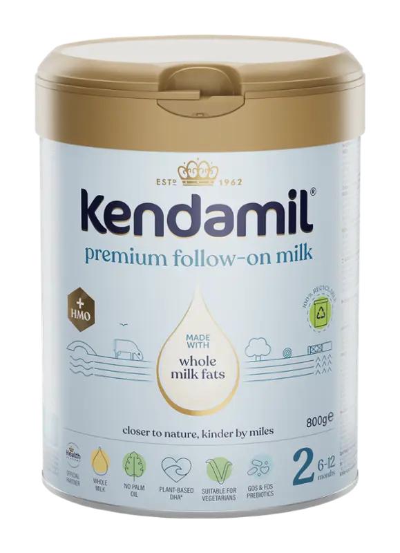 Kendamil Pokračovací kojenecké mléko Premium 2, 6m+, 800 g