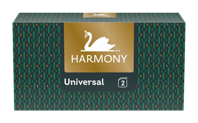 Harmony Kosmetické ubrousky, 2vrstvé, různé druhy, 150 ks