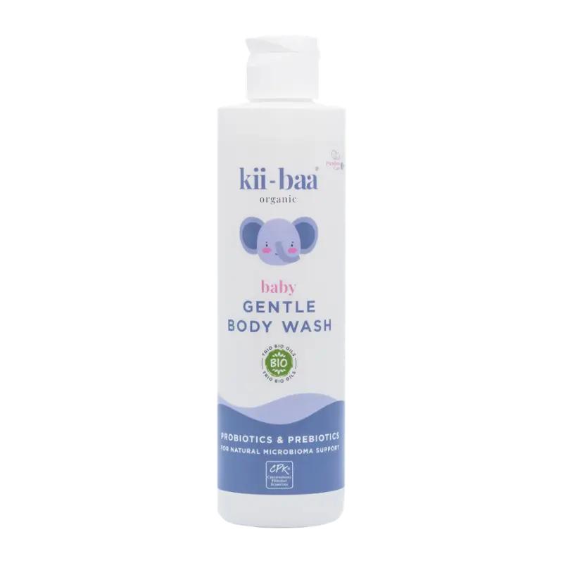 Kii-baa Organic Jemná mycí emulze s probiotiky, 250 ml