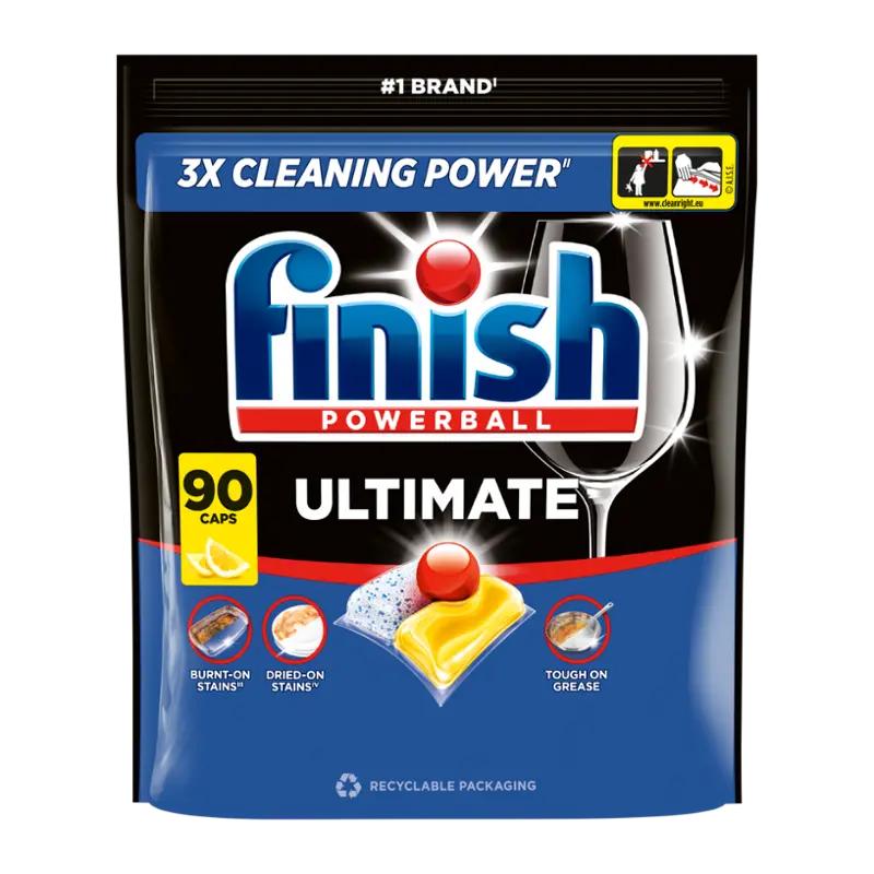 Finish Tablety do myčky Ultimate Lemon, 90 ks