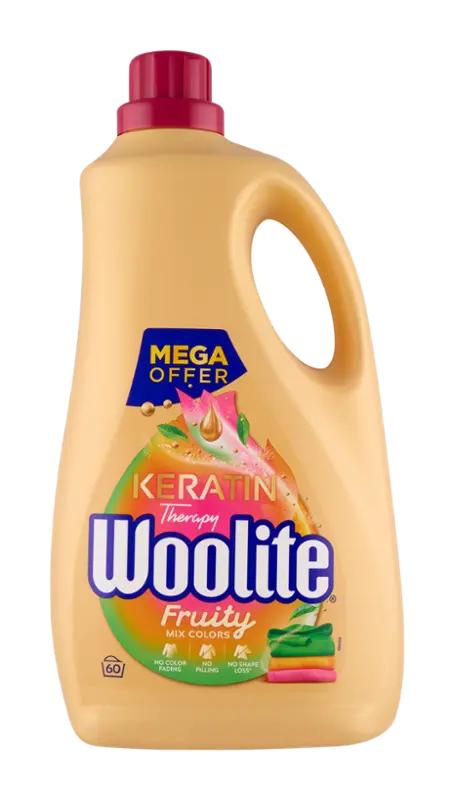 Woolite Prací gel Keratin Therapy Fruity, 60 pd