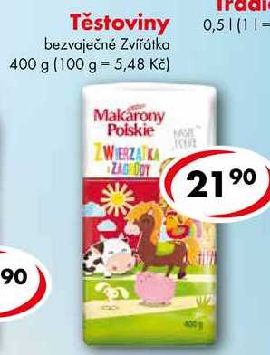 Těstoviny, 400 g