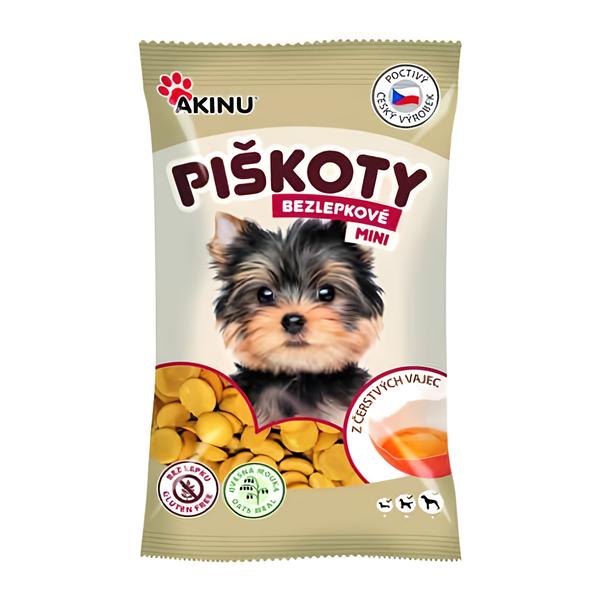 Akinu Bezlepkové mini piškoty pro psy
