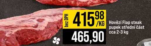 Hover Flap steak pupek střední část cca 2-3 kg 1kg