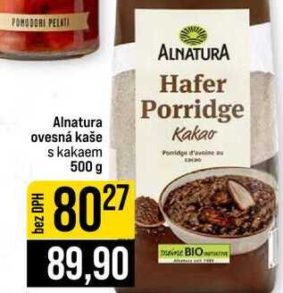 Alnatura ovesná kaše s kakaem 500 g 