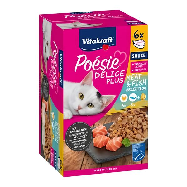 Vitakraft Poésie Délice Plus MP kuřecí+losos
